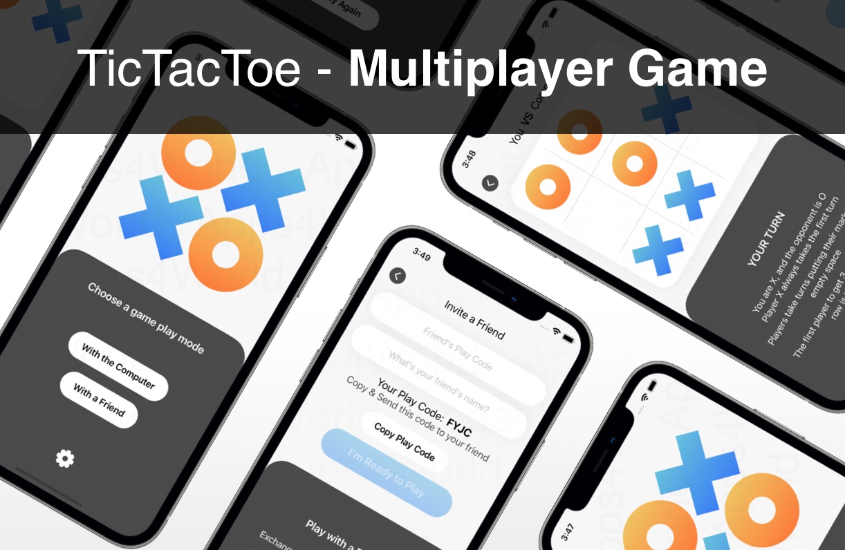 Tic Tac Toe iOS app template
